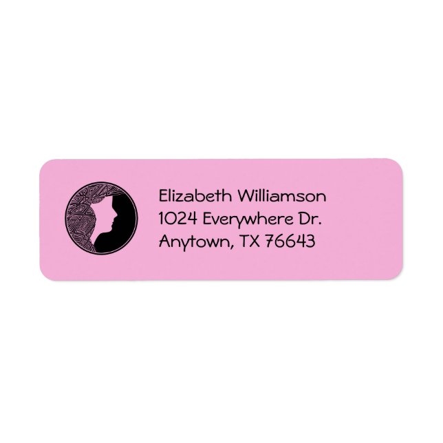 Pink Lady Return Address Label (Front)