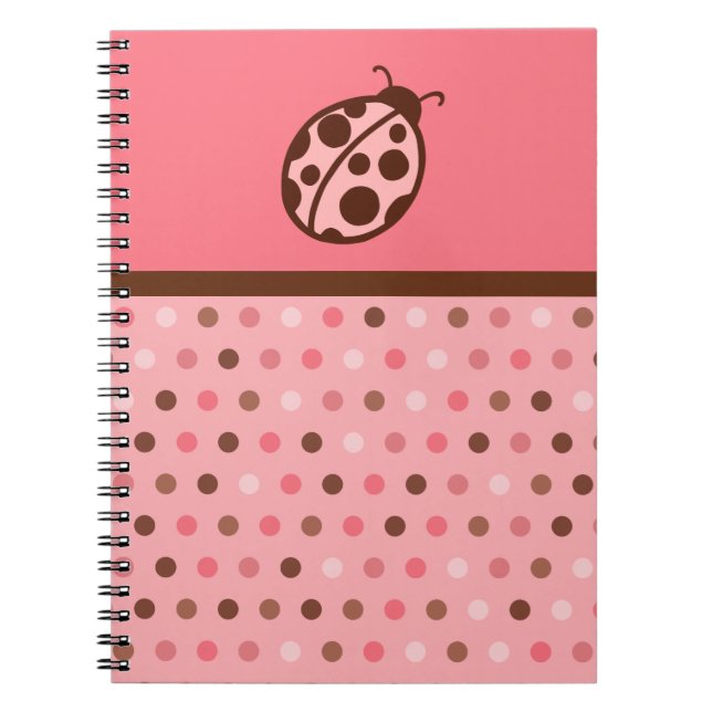 Pink Ladybug Notebook (Front)