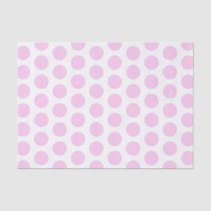 Pink Large Polka Dot Tissue Paper