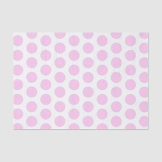 Pink Large Polka Dot Tissue Paper