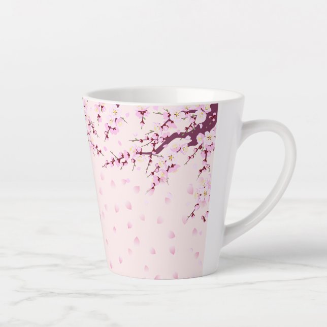 Pink Latte Mug (Right)