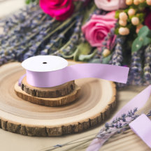 Pink Lavender Satin Ribbon for Elegant Weddings