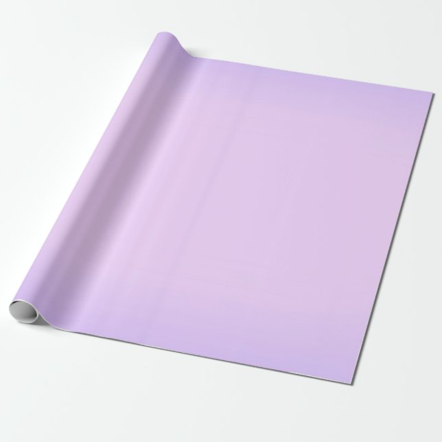 Pink Lavender Wedding Wrapping Paper (Unrolled)