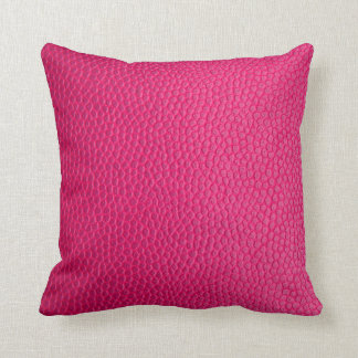 Pink leather leather texture skin cushion