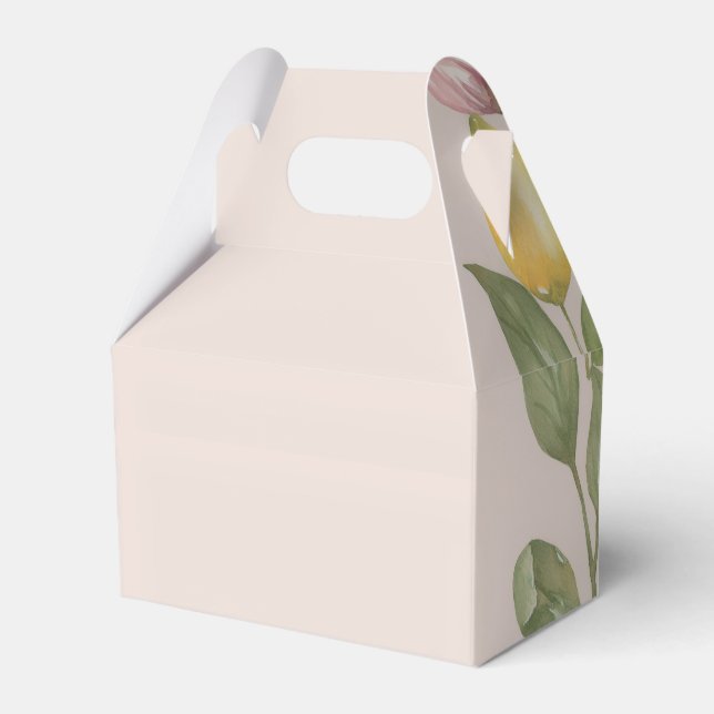 Pink Lemon Favour Box (Front Side)
