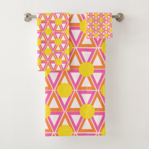 Pink Lemonade  Bath Towel Set