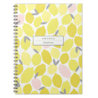 Pink Lemonade by Origami Prints Custom Notebook