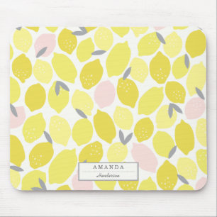 Pink Lemonade by Origami Prints Mouse Pad