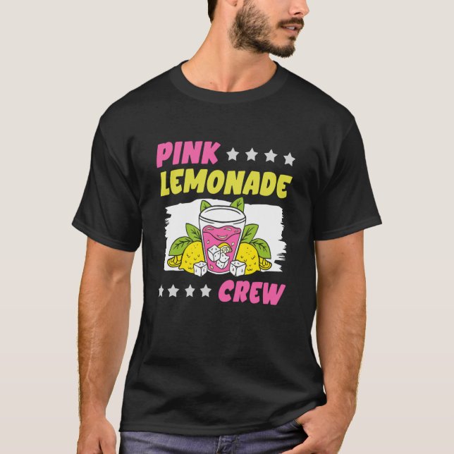 Pink Lemonade Crew Lemon Juice Boss  11 T-Shirt (Front)
