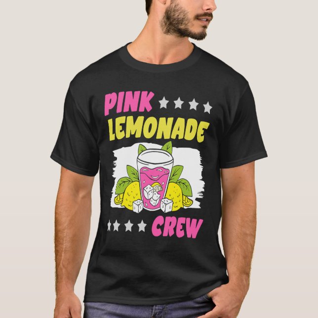 Pink Lemonade Crew Lemon Juice Boss  13 T-Shirt (Front)