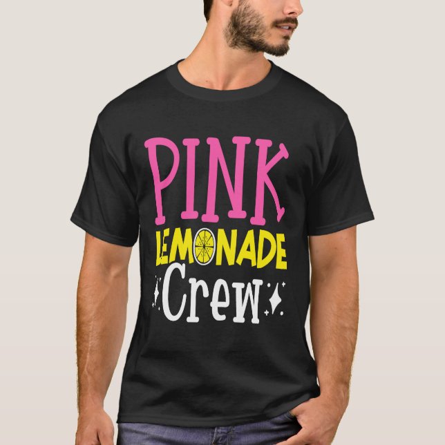Pink Lemonade Crew Lemon Juice Boss  17 T-Shirt (Front)
