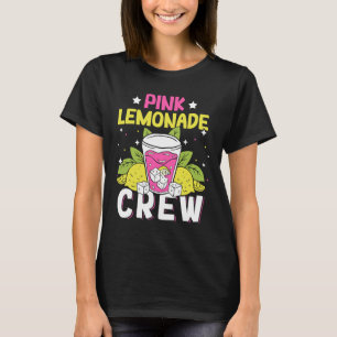 Pink Lemonade Crew Lemon Juice Boss  18 T-Shirt