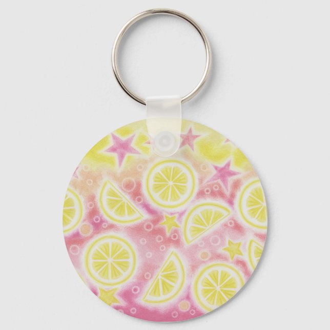 Pink Lemonade keychain (Front)