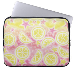 Pink Lemonade laptop sleeve 13"