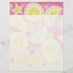 Pink Lemonade letterhead header