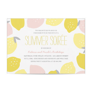 Pink Lemonade Party Invite