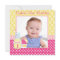 Pink Lemonade Polka Dot 1st Birthday Photo