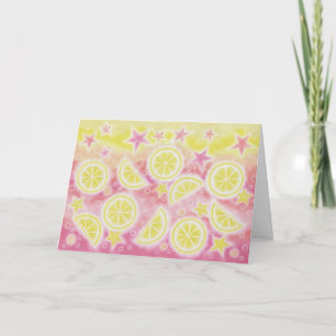 Pink Lemonade 'Sparkling Day' Mother's Day card