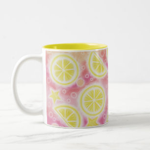 Pink Lemonade two-tone mug