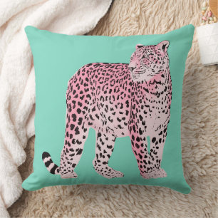  Pink Leopard Cushion