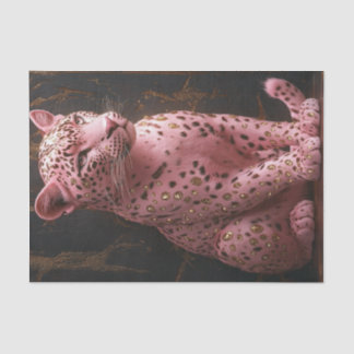 Pink Leopard Fantasy8 Tissue Paper