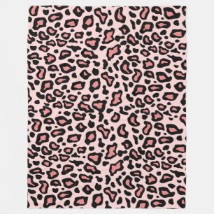 Pink Leopard Fleece Blanket Gift