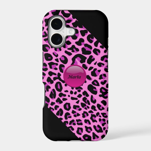 Pink Leopard iPhone5 Case (Back)