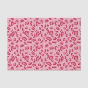 Pink Leopard Pattern Tissue Paper