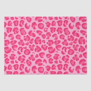 Pink Leopard Pattern Tissue Paper