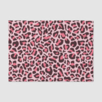 Pink Leopard Print Cheetah Print Decoupage