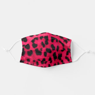Pink Leopard Print Cloth Face Mask