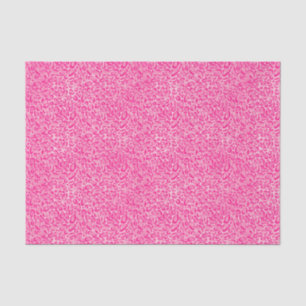 Pink Leopard Print Valentine's Day Tissue Paper