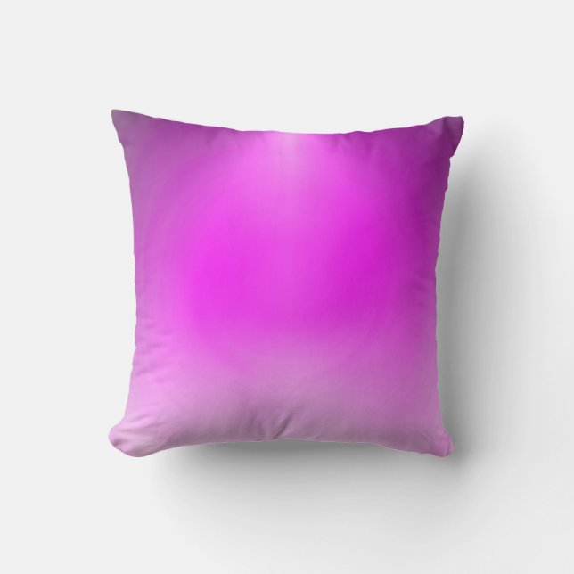 Pink Light Abstract Art Cushion (Front)