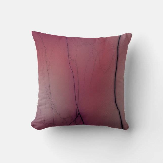 pink lightning pillow (Front)