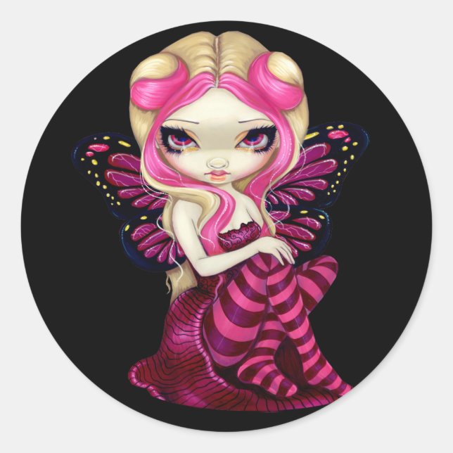 "Pink Lightning" Sticker (Front)