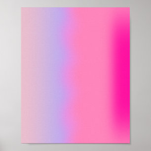 Pink Lights Gradient Poster