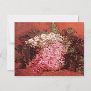 Pink Lilacs by Vincent van Gogh, Still Life Flower