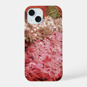 Pink Lilacs by Vincent van Gogh, Still Life Flower iPhone 15 Case