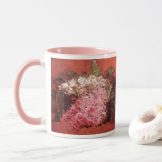 Pink Lilacs by Vincent van Gogh, Still Life Flower Mug