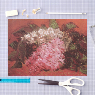 Pink Lilacs by Vincent van Gogh, Still Life Flower Tissue Paper
