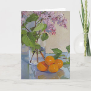 Pink Lilacs Card