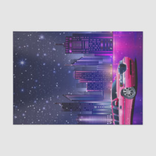 Pink Limo Limousine City Sweet 16 Birthday Party Tissue Paper