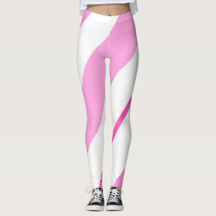 Pink lines leggings