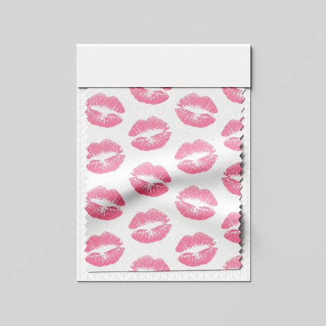 Pink Lips, Pattern Of Lips, Pink Lipstick, Kiss Fabric (Creator Uploaded)