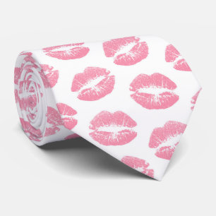 Pink Lips, Pattern Of Lips, Pink Lipstick, Kiss Tie