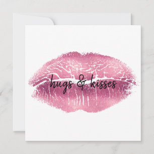 Pink Lips personalised quote