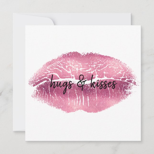 Pink Lips personalised quote (Front)