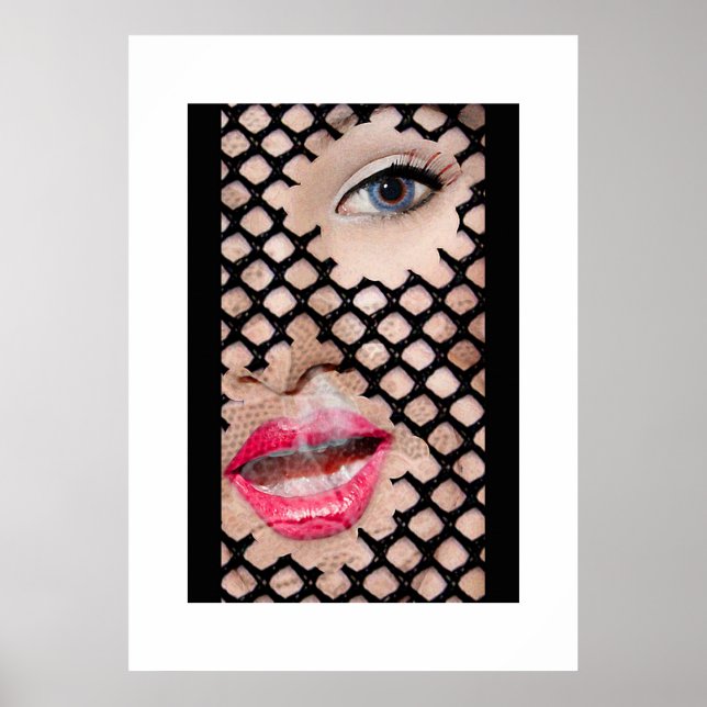 Pink Lips Poster (Front)