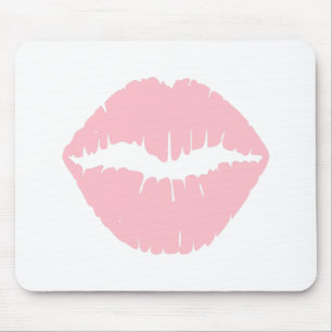 Pink Lipstick Mouse Pad