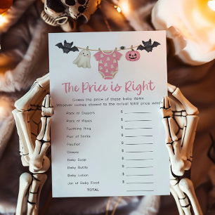 Pink Little Boo Clothesline Price Is Right Game